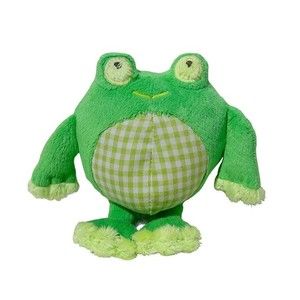 Old Navy Green 7” Frog 2011 Stuffed‎ Animal Plush Soft Baby Toy Washable